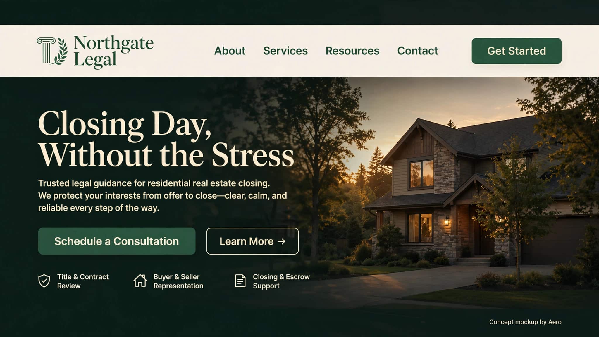 Northgate Legal Mockup